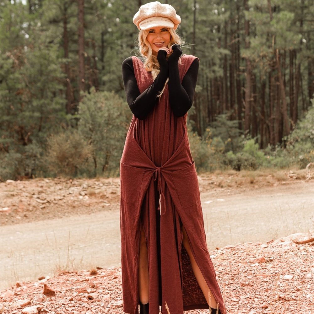 Maroon On The Run Jumpsuit from Free People